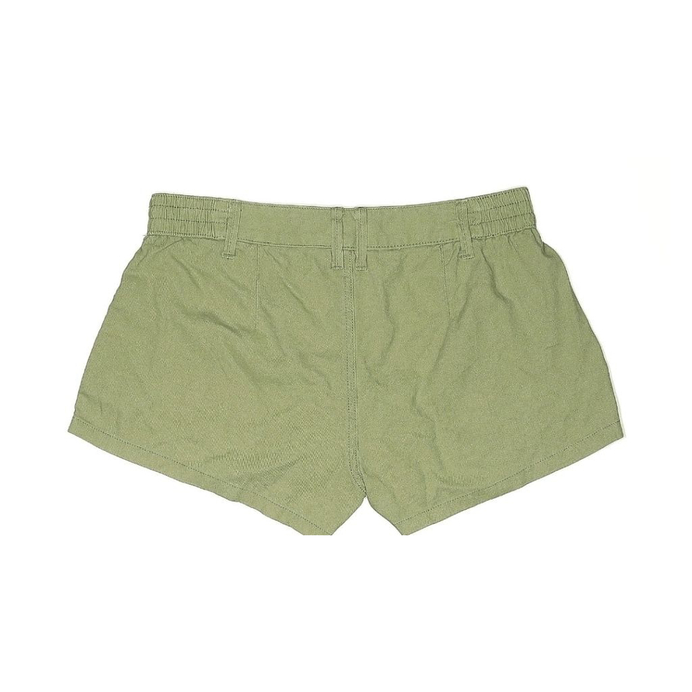 Happily Grey Green Drawstring Casual Shorts Size M - Picture 2 of 4